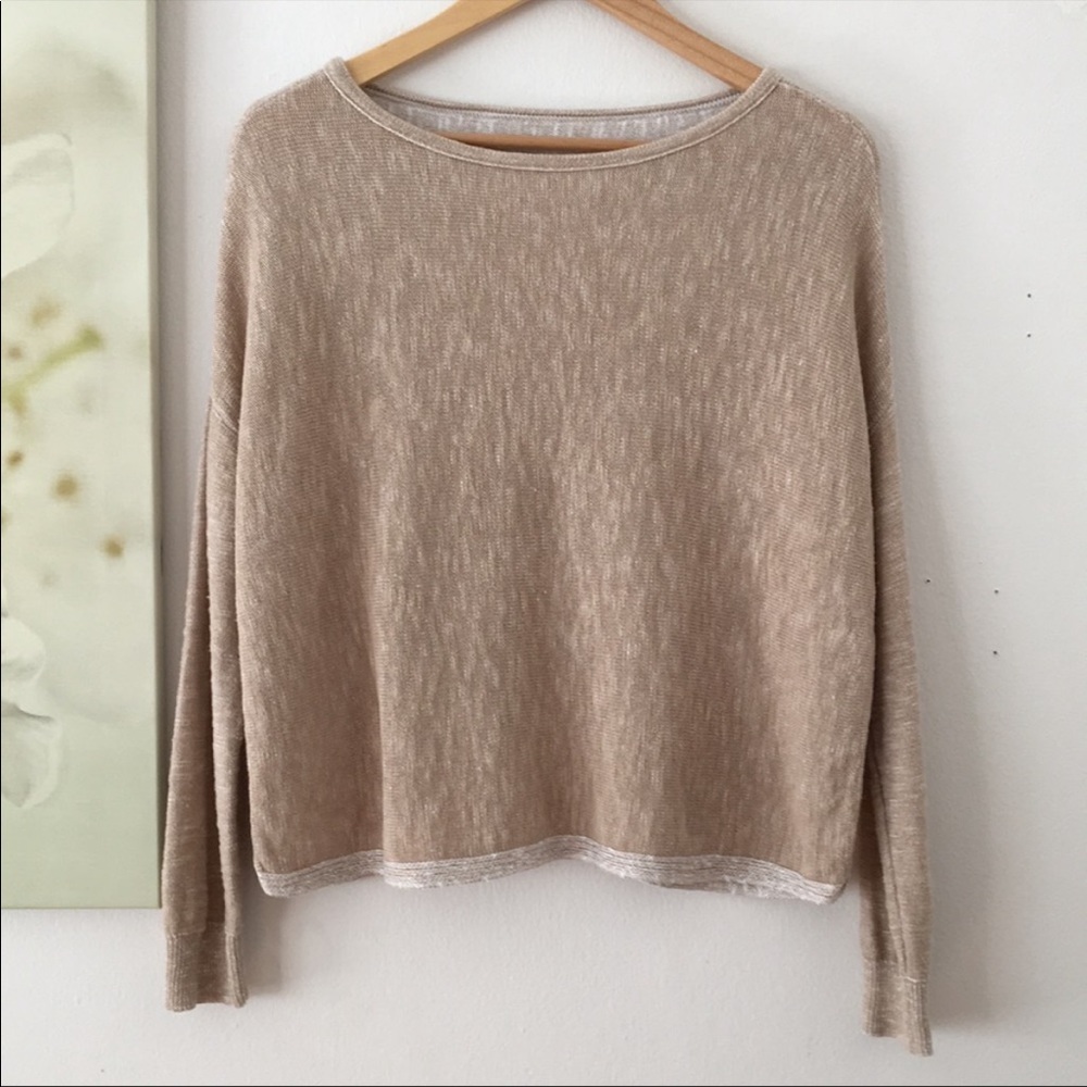 Organic Eileen Fisher Bateau Top